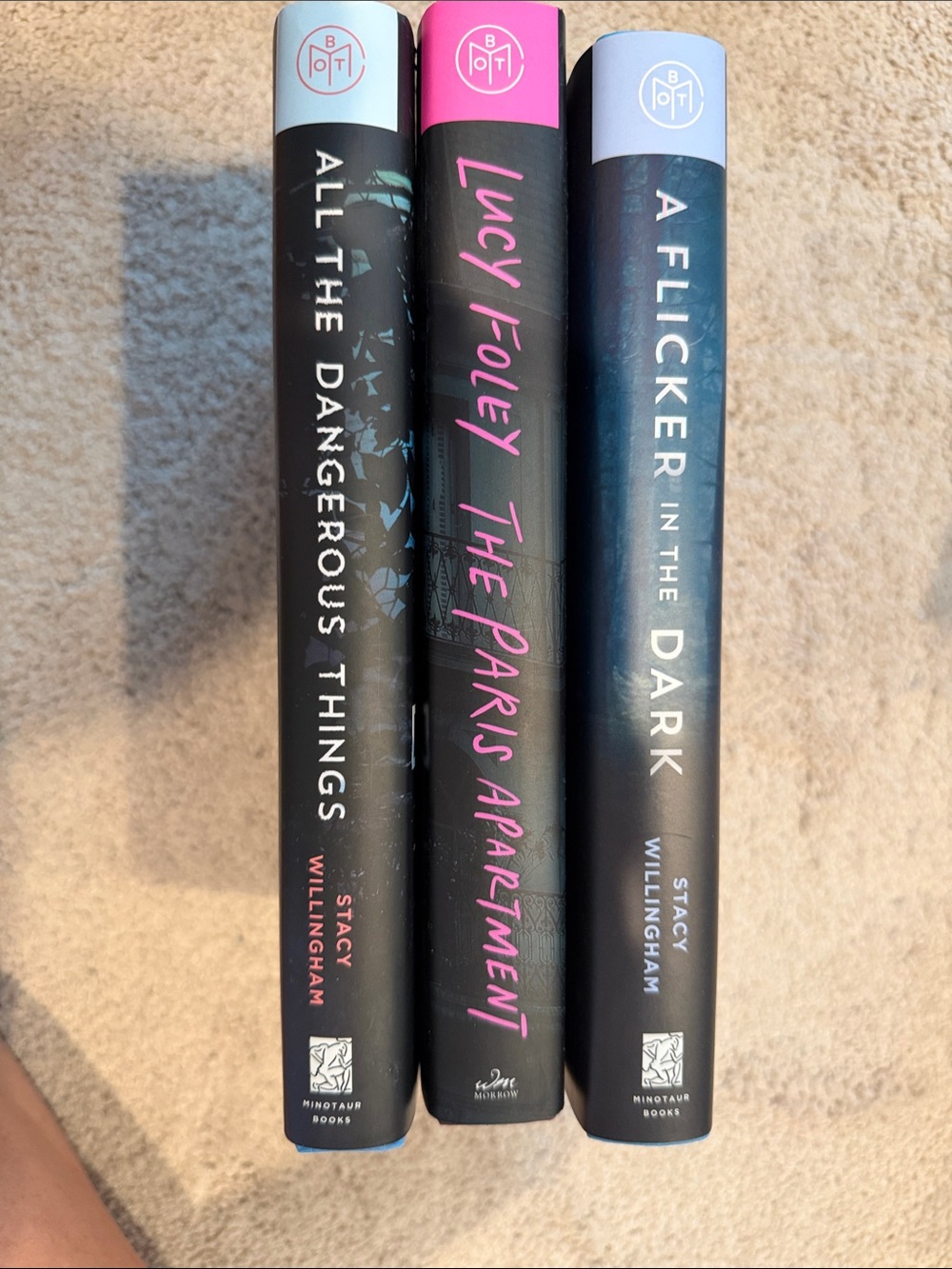 Book of The Month Thriller Trio